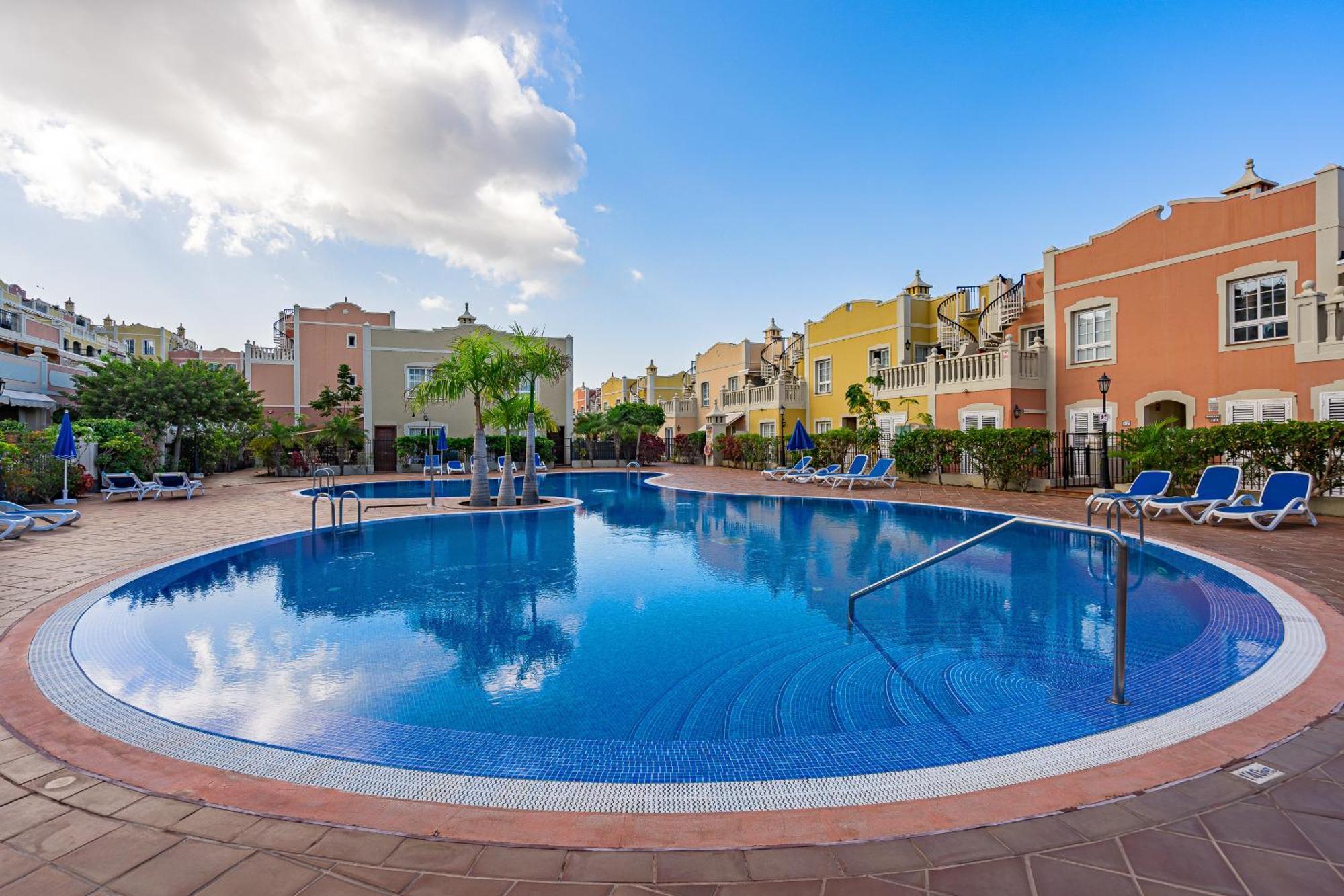 Precioso apartamento con terraza en Paraiso de Palm Mar - Arona Exterior foto