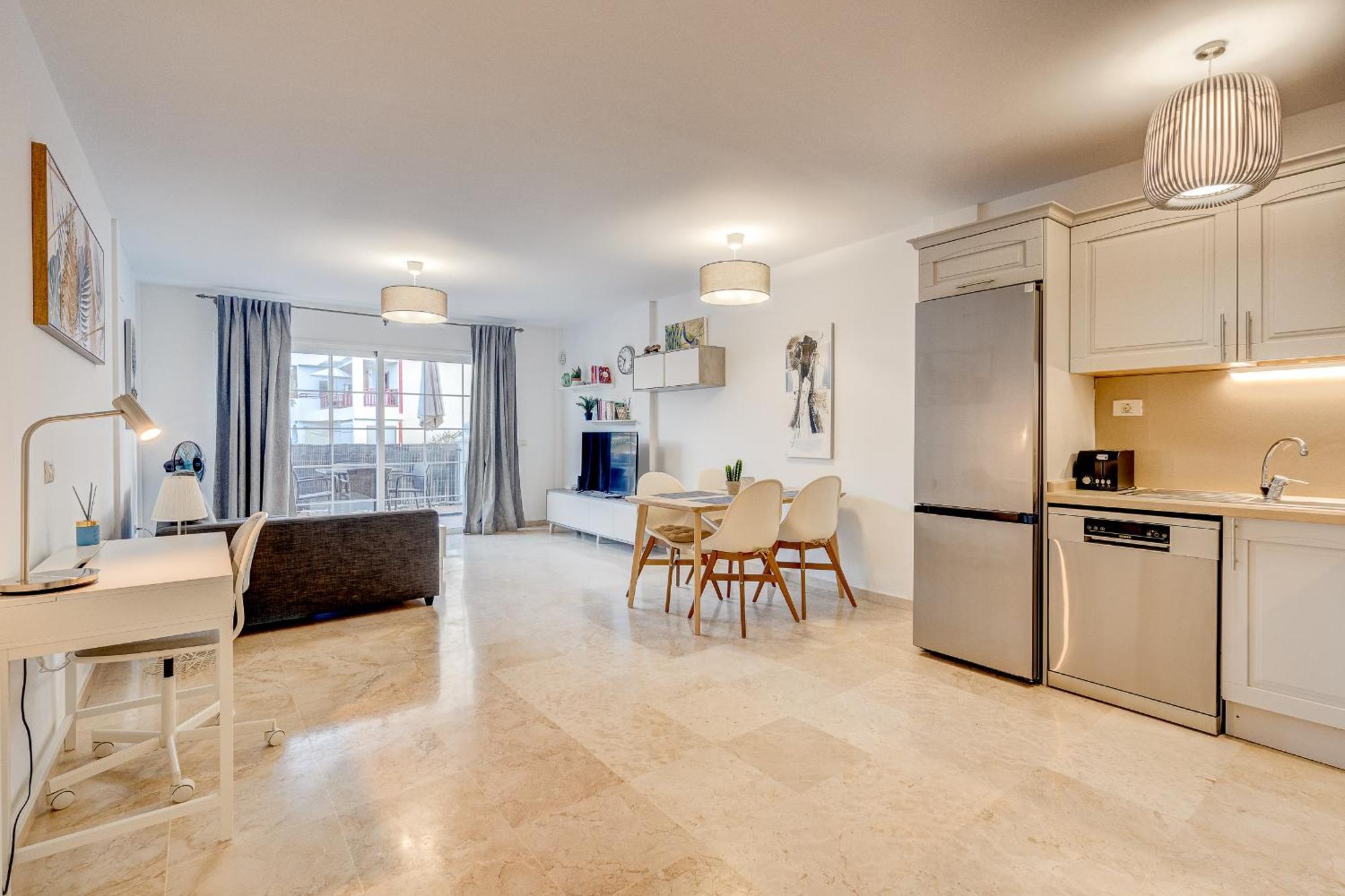 Precioso apartamento con terraza en Paraiso de Palm Mar - Arona Exterior foto